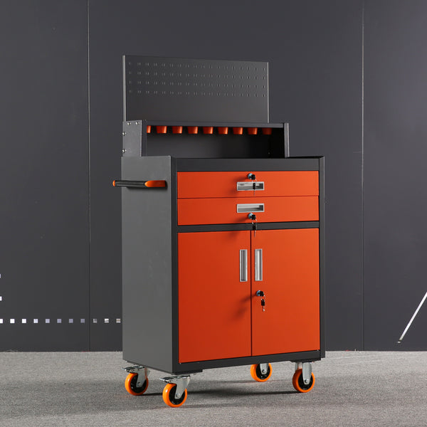 The workshop's heavy-duty CNC tool cart is suitable for CAT40, BT40 tool holders and trolleys