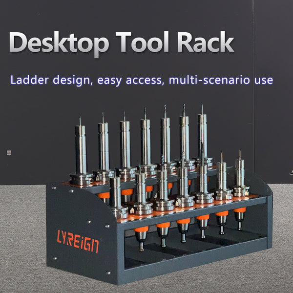 CNC Tool rack suitable for desktop use