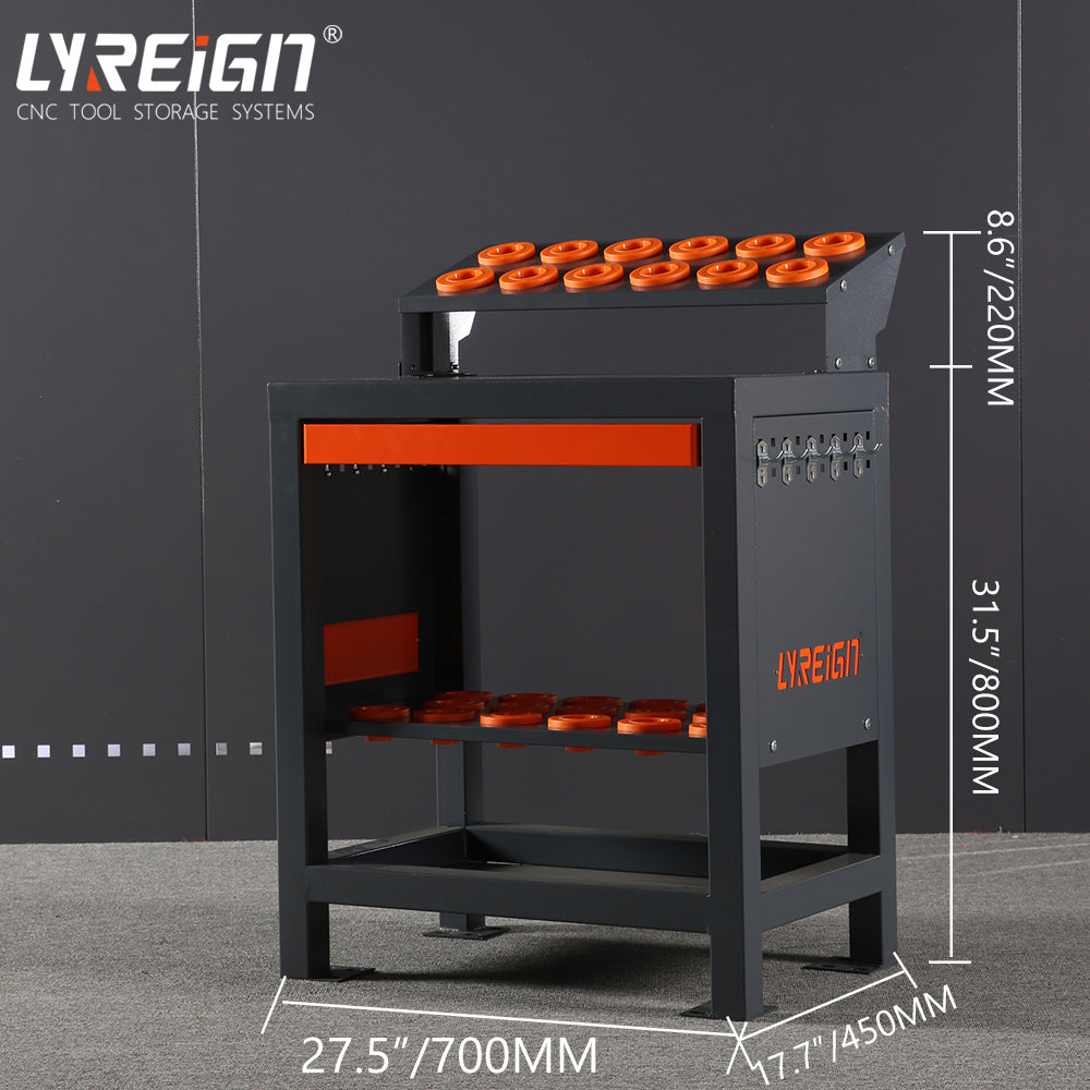 CNC Workstation Tool Holder Workstation – LYREIGN CNC Tool Cart