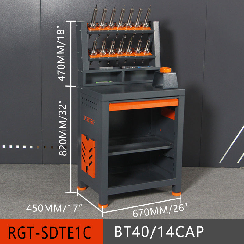 Small CNC workbench with CNC tool holder removal device – LYREIGN